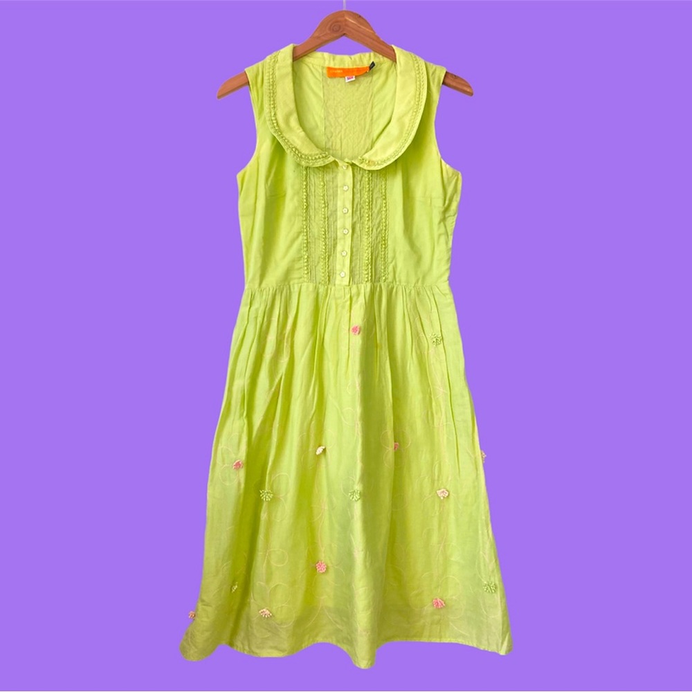 Vintage Green Dress